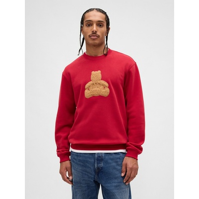 GAP Суитшърт Brannan Bear Logo VintageSoft GAP GAP | Cherven | МЪЖЕ | M