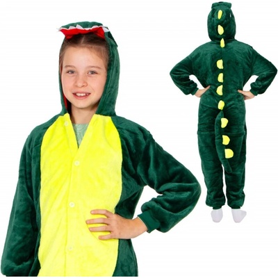 Pyžamo Krokodýl zeleno-žluté