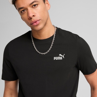 Puma ESS small NO. 1 logo tee 68253401 čierne