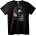 NOONEBRAND Тениска аниме вълчи пазител - S, Black