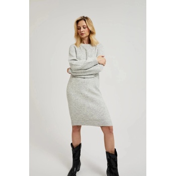 Moodo Прости сиви плетени рокли Moodo Moodo | Siv | ЖЕНИ | XS