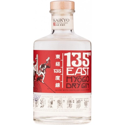 135° East Hyogo Dry Gin 42% 0,7 l (holá láhev)
