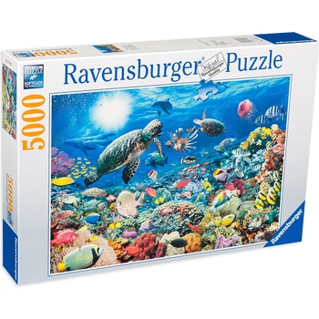 Ravensburger Пъзел Ravensburger от 5000 части - Подводен свят (17426)