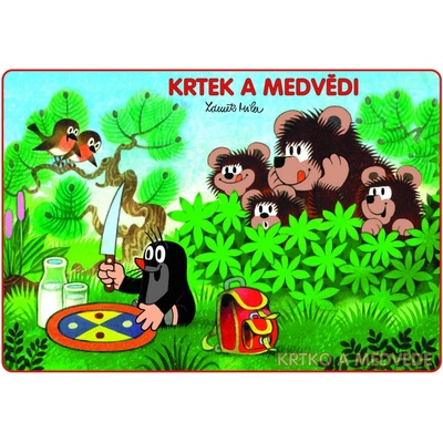 Krtek a medvědi Omalovánky A5