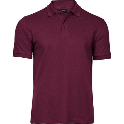 Tee Jays 1405 pánske luxusné elastické polo tričko červené wine