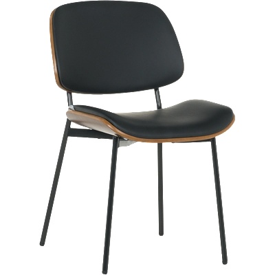 Bittel Посетителски стол КАРМЕН 1180 - орех-черен