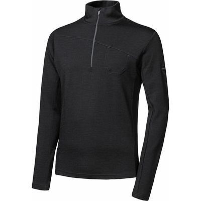 Sensor Merino Extreme Up mikina dl.rukáv zip černá