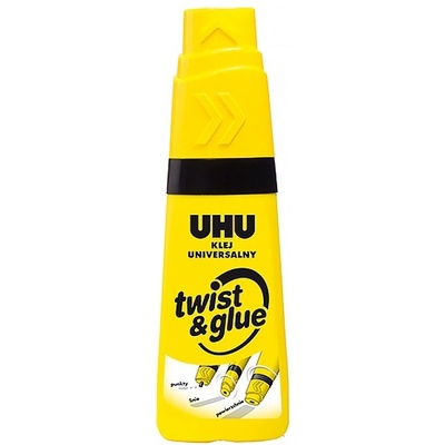 UHU Лепилна течност UHU Twist&Glue 3в1 универсална 35 ml 1100044660 (1100044660)
