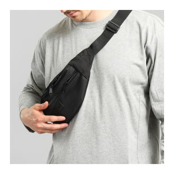 Urban Classics Double-Zip Shoulder Bag
