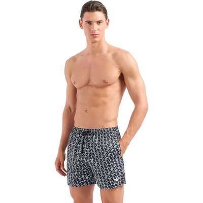 Giorgio Armani Бански гащета Emporio armani 211740 swimming shorts - Multicolor (Black / White / Black)