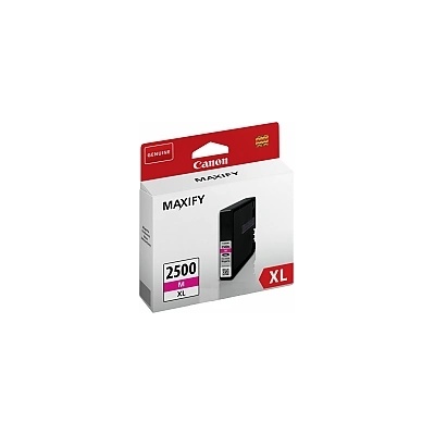 Canon PGI-2500XL M + Canon Plus Glossy II PP-201, 10x15 cm, 100 sheets (9266B001AA_2311B072AA)