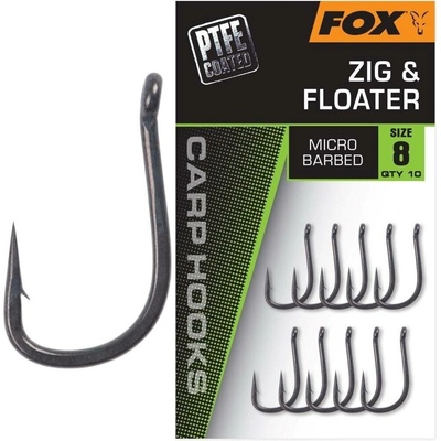 Fox Háčky Carp Hook Zig & Floater 10ks vel. 6