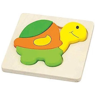 Viga Toys Пъзел с мини блокчета Костенурка Viga Toys
