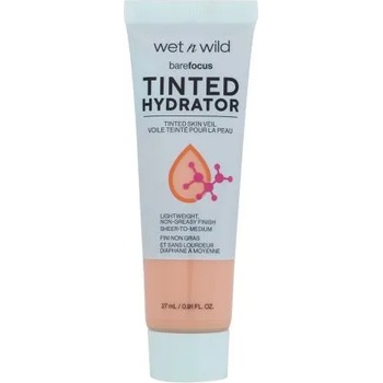 Wet n Wild Bare Focus Tinted Hydrator озаряващ и хидратиращ фон дьо тен 27 ml нюанс Light