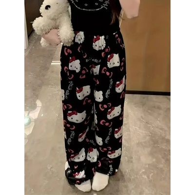 Hello Kitty kalhoty černé – Sleviste.cz