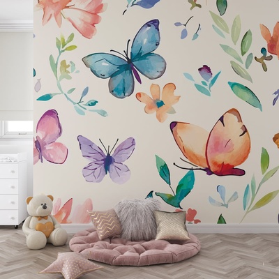 Decono Детски Фототапет Butterflies