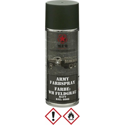 MFH army sprejová farba 400 ml WH feldgrau