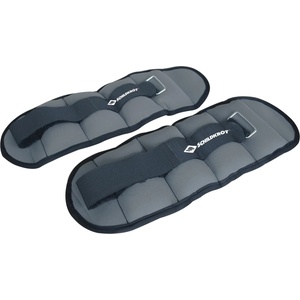 Schildkröt Тежести за глезени/китки Schildkröt fitness Weighted Cuffs - Grey - размер 2 x 1 kg (580-1369-0311)