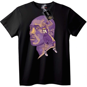 NOONEBRAND Тениска Kobe Bryant 24 баскетбол - 7XL, Black