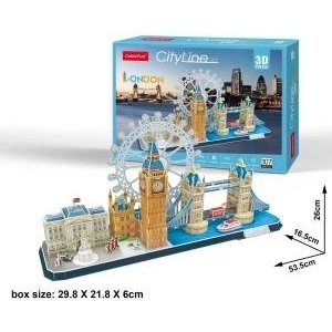 CubicFun Dante Puzzle 3D City Line London 20253