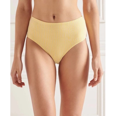 Superdry High Waist Brief bikini bottom - Yellow (Pigment Yellow)