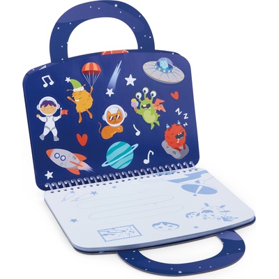 HaPe International Творчески комплект Hape International - Апликации с фолио, космос (H2020)