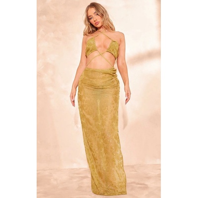 Prettylittlething spoločenské šaty minimalizmus maxi