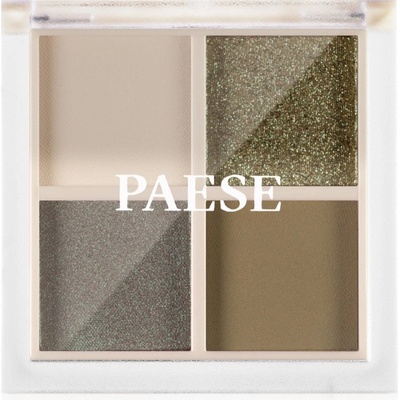 PAESE Daily Vibe Palette палитра сенки за очи 02 Military Vibe 5, 5 гр