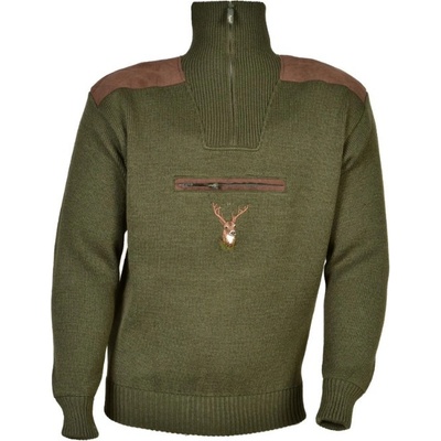 Svetr Margita Trapper Myslivecký Hubertus výšivka jelen – Zboží Dáma