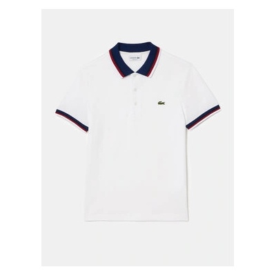 Lacoste Тениска с яка и копчета PH3461 Бял Regular Fit (PH3461)