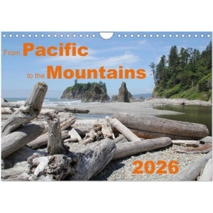 Calvendo From Pacific to the Mountains 2026 (Wall Calendar 2026 DIN A4 landscape), CALVENDO 12 Month Wall Calendar | Calvendo, Frank Zimmermann