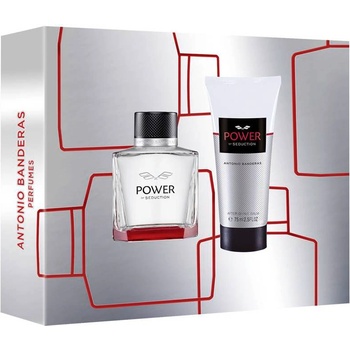 Antonio Banderas Комплект Power of Seduction - Тоалетна вода и Балсам за след бръснене, 50 + 75 ml