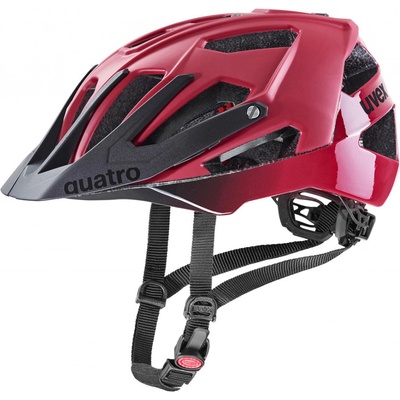 Uvex Quatro CC DARK red-black matt 2022