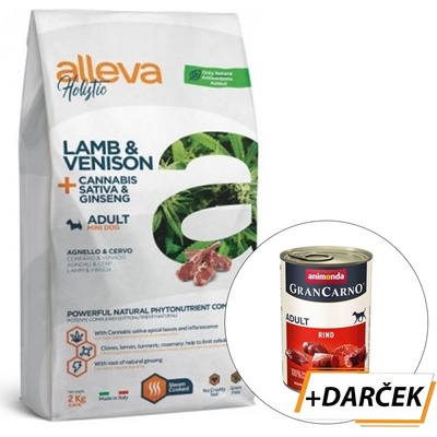 Alleva Holistic Adult Mini Lamb and Venison 12 kg