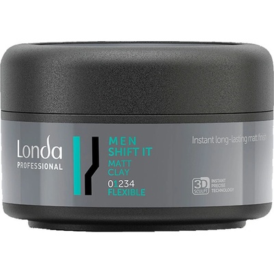 Londa LondaStyle Shift Matt Mud matovacie bahno pre podporu textury a definície 75ml