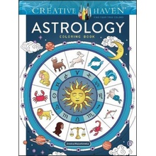CREATIVE HAVEN ASTROLOGY COLORING BK