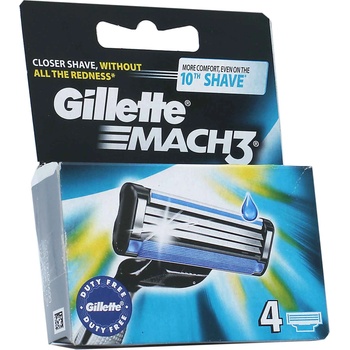 Gillette Mach3 сменяеми глави Man 4 бр