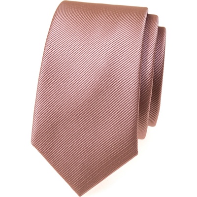 Avantgard Kravata Slim Lux 571-22377 pudrová