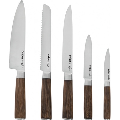 Orion Sada kuchyňských nožů Wooden 5 ks – Zboží Dáma