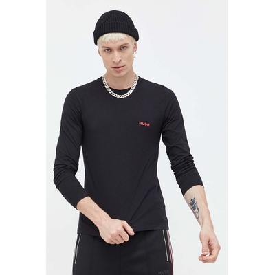 HUGO BOSS Домашна памучна блуза с дълги ръкави hugo (3 броя) ls-shirt rn triplet (50492631)