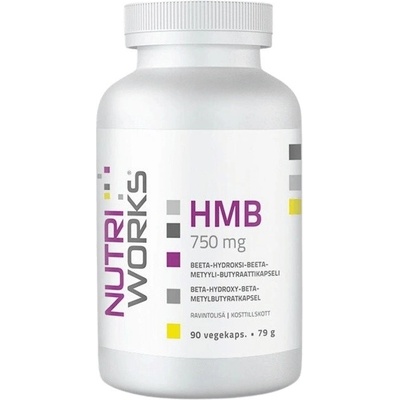 NutriWorks HMB 750 90 kapsúl