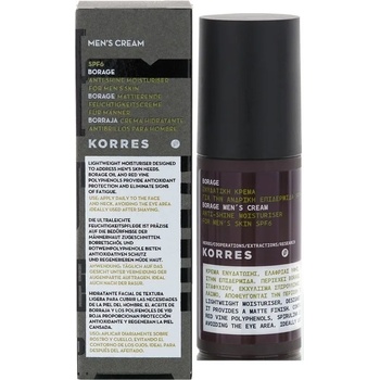 KORRES Крем за лице за мъже против лъщене, Korres Men' s Care Borage SPF6 50ml