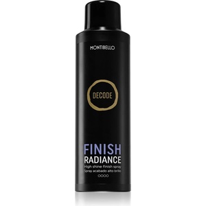 Montibello Decode Finish Radiance Spray бързозасъхващ спрей за коса за блясък 200ml