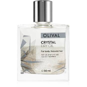 Olival Crystal Dry Oil мултифункционално масло със блестящи частици за лице, тяло и коса 50ml