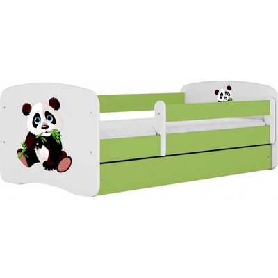 Kocot kids Babydreams panda zelená II bez šuplíků bez matrace