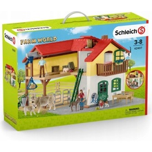 Schleich Farm WORLD 42407 Farma so stajňou a zvieratami