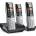 Gigaset Gigaset Comfort 500A Trio телефон, сребристо черен (L36852-H3023-B111)