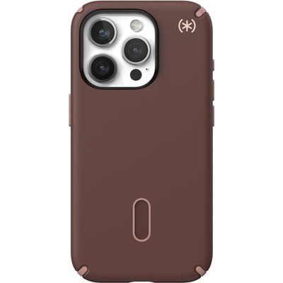 Speck Калъф Speck - Presidio 2 Pro, iPhone 15 Pro, MagSafe ClickLock, кафяв (150446-3208)