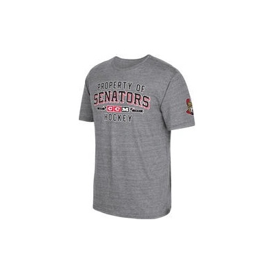CCM pánské tričko Ottawa Senators Property Block tri-Blend