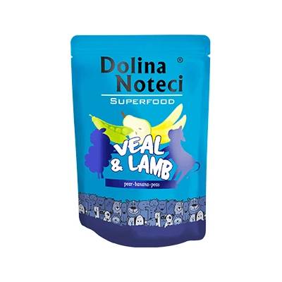 Dolina Noteci superfood телешко и агнешко 300 г - мокра храна за кучета